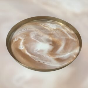 Planche à tapas - Beige et rose