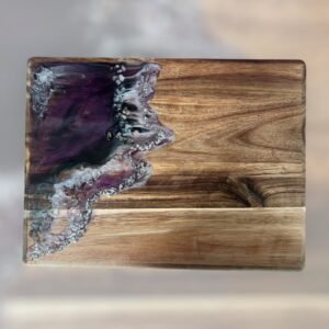 Planche à découper - violet - 40x30x1.5cm